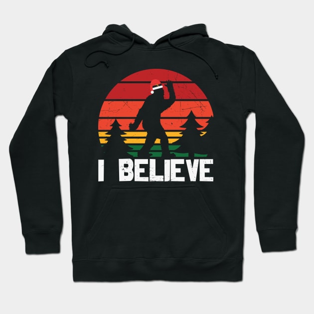 I believe Big Foot Christmas Hoodie by MZeeDesigns